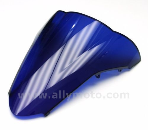 Blue ABS Windshield Windscreen For Honda Interceptor VFR800 2002-2007